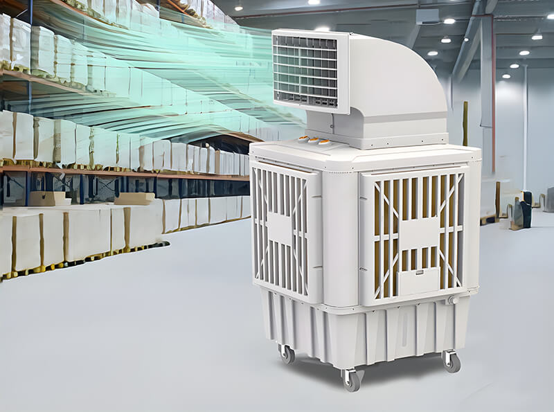 Industrial Outdoor Portable Evaporative Air Cooler Fan