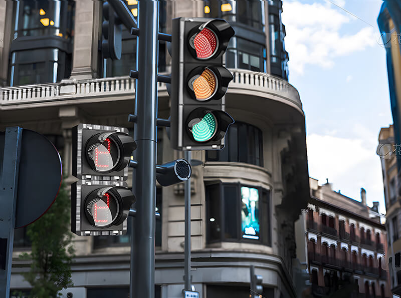 Solar Traffic Light