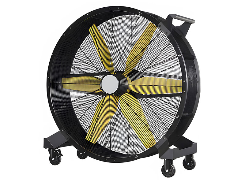 Large Heavy Duty Mobile Industrial Drum Fan