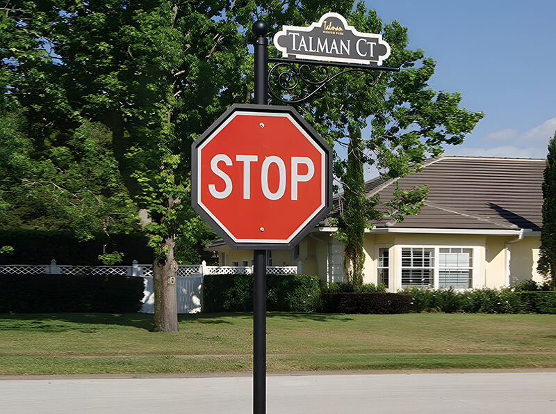 Traffic Warning Sign